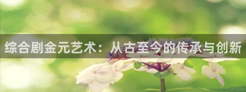 玖玖99視頻：綜合劇金元藝術：從古至今的傳承與創新